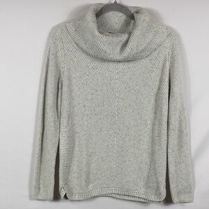 Women's Light Mint Green Cowl Neck Knit Sweater. Size M. Cotton‎ Modal Blend